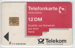 Külföldi telefonkártya 0101   (Német)