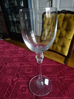 Stemmed glass wine glass, height 20 cm, diameter 6.6 cm. He has!