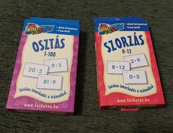 Multiplication and division learning cards