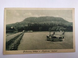 Old postcard Badacsony 1926