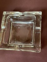 Thick-walled, very attractive glass ashtray