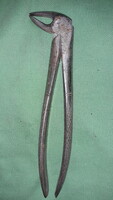 Old metal dentist's forceps pulling parrot forceps 16 cm as shown in the pictures
