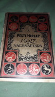 1927. The Pest newspaper's big calendar shows the Légrády brothers