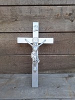 Aluminum cross Jesus crucified crucifix