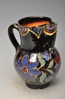 Hódmezővásárhely folk art nouveau wine jug, for collectors