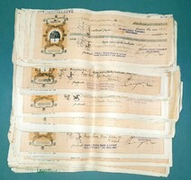 50 old Hungarian crown bank drafts