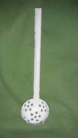 Old Bonyhád glazed tin ladle 16 cm according to the pictures