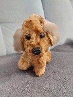 Old retro plush dog (60s)