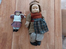 (K) 2 old dolls