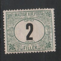 Magyar Postatiszta 1867  MPIK portó 10    Kat ár.1000 Ft