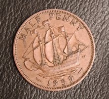 1959. Anglia fél Penny (1619)