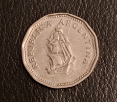 Argentina 5 pesos 1963. (1629)