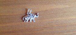 925 elephant pendant
