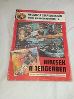 Cs. Horváth Tibor - Nyomoz a szerelmespár - Krimi képregény-sorozat 4.- RETRO Képregény