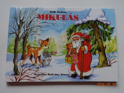 Zoltán Zelk: Santa Claus - hardback storybook with drawings by Zsuzsa Radvány