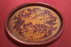 East Asian decorative tray.