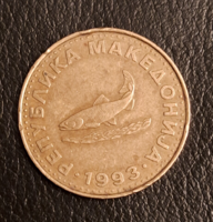 Észak-Macedónia 2 dénár 1993 (1623)