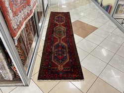K3 Iranian kharaja heriz hand knot wool persian running rug 75x300cm free courier