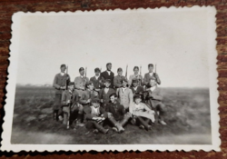 II. világháborús fotó. Magyar levente csapat