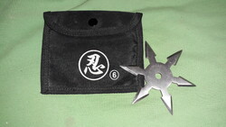 Quality kohga ninja 6-pronged steel throwing star in holder, brand new according to the pictures