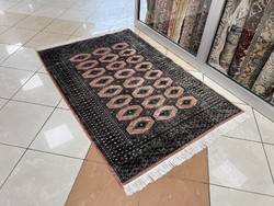 K5 fabulous Pakistani silk contour hand knot wool Persian carpet 120x180cm free courier