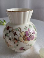 Zsolnay butterfly vase + gift coaster