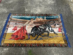 Retro matador fight carpet tapestry tapestry wall protector