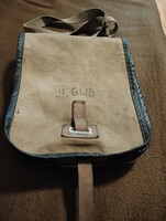 Old canvas bag with tools