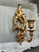 Beautiful baroque wall decorative plastic candle holder