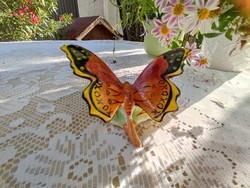 Beautiful porcelain butterfly from Bodrogkeresztúr