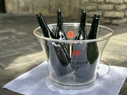 Taittinger champagne double magnum or four standard bottle champagne cooler - brand new French bar accessories