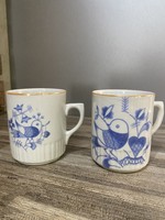 2 old Zsolnay mugs