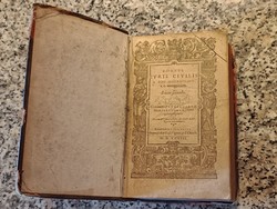 Corpus Iuris Civilis, első nyomtatott kiadás 1598. (római jog, juris)