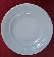 Antik Zsolnay kő porcelán tányér
