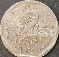 ﻿Franciaország 2 frank, 1979.