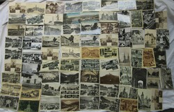 76 old mixed postcards in mixed condition for sale together.