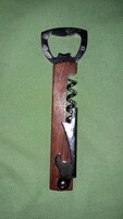 Old wooden waiter dreko bottle opener in perfect condition 10 cm (folded) according to the pictures
