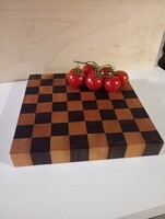 A unique handmade cutting board made of hard wood is a gift