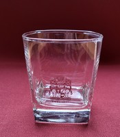 Ballantines glass glass of whiskey