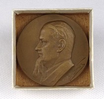 1R435 Régi Igor Kurcsatov bronz plakett