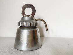 Old Hungarian knocker coffee maker, traditional mini knocker, for collectors and baristas