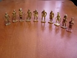 Metal kinder figures from the 80s