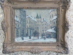 Czakó Rezső / Téli Budapest