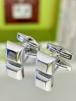 Art-deco Stílusú ezüst Mandzsettagomb
