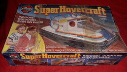 Régi AIRFIX távos drótos SUPER HOWERCRAFT légpárnás hajó nem tesztelt dobozával a képek szerint