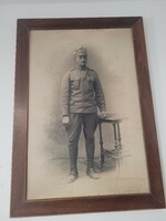 Antik katonai kép, relikvia 110 éves!