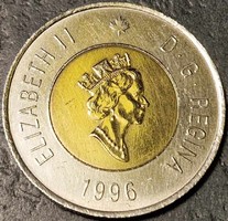 Kanada 2 dollár, 1996.