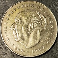Németország 2 márka, 1987., ﻿Verdejel "F" - Stuttgart