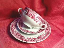 Gyönyörű porcelán 3 darabos reggeliző készlet