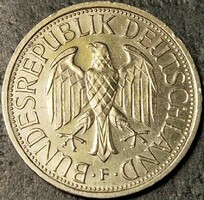 Németország 1 márka, 1990 Verdejel "F" – Stuttgart